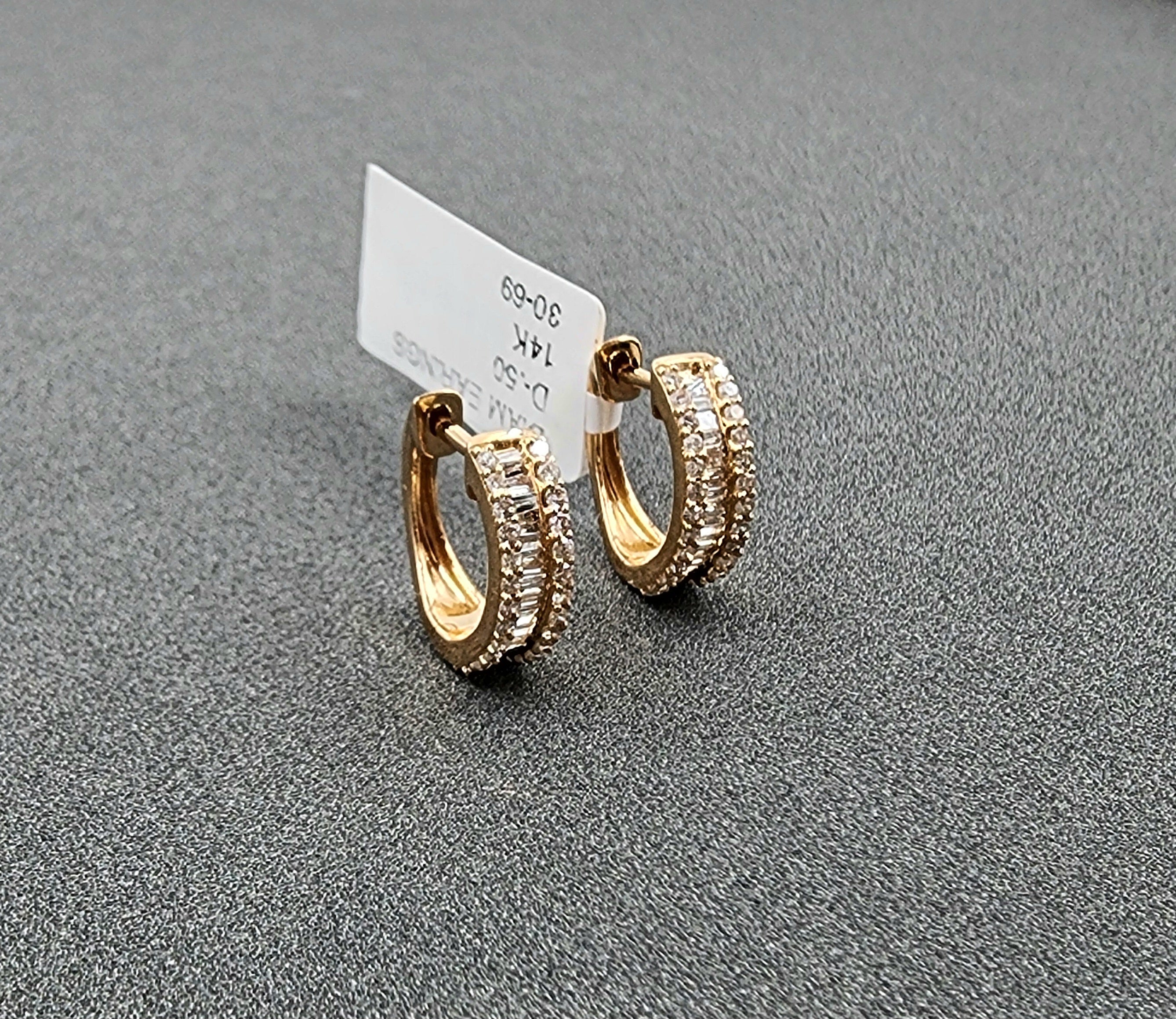 0,50 ct Diamante Huggies