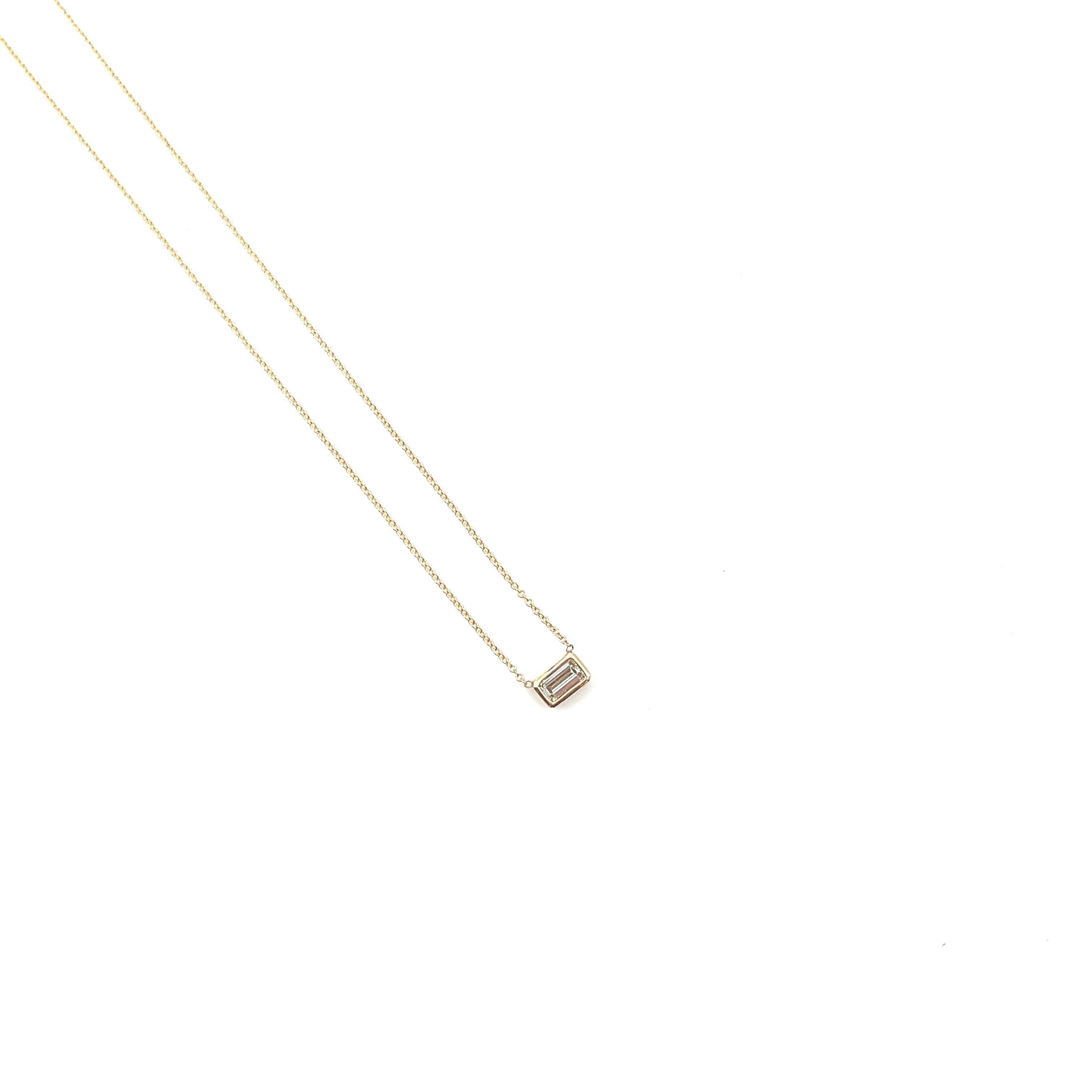 da uomo o donna Ciondolo con diamante da 0,50 ct in vendita