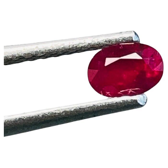 0.50carats Burma ruby Unheated pigeon blood color with Gia certificate For Sale