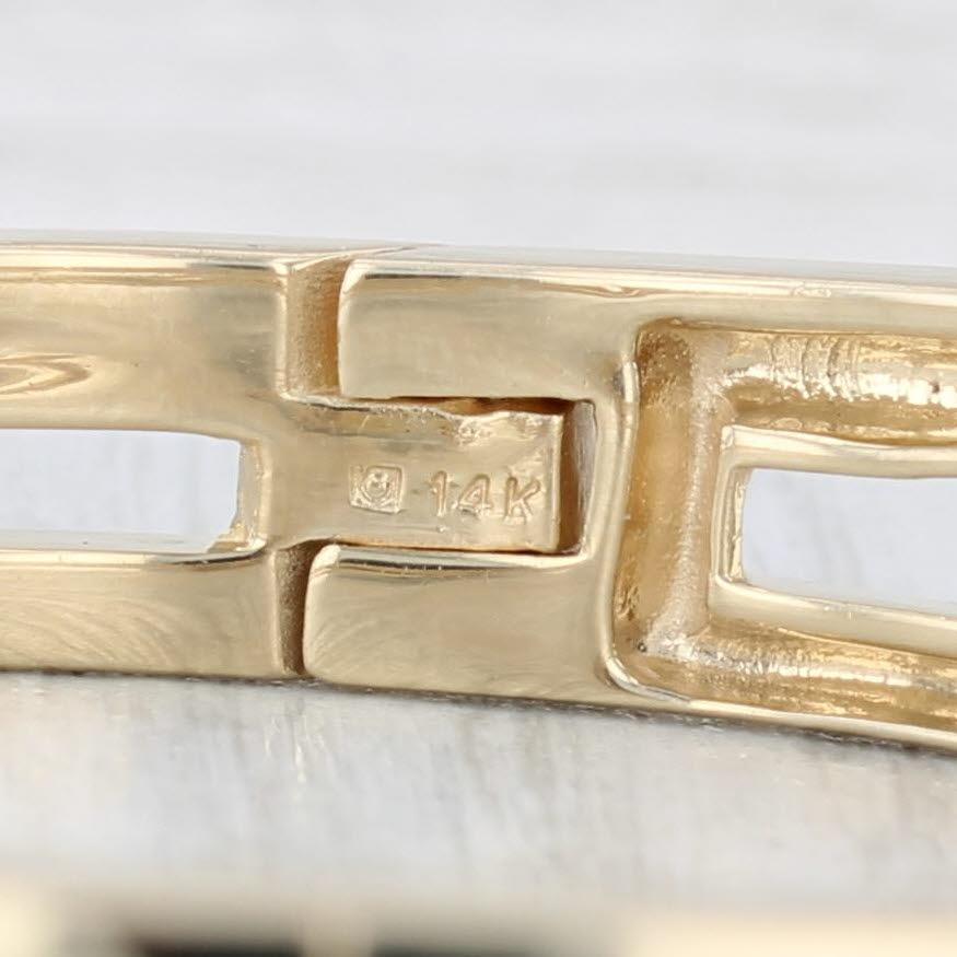 0.50ct Diamond Solitaire Bangle Bracelet 14k Yellow Gold 6.75