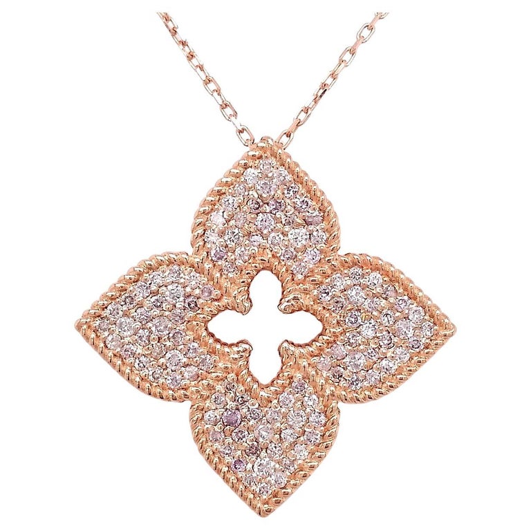 9ct Rose Gold Natural Pink Pearl & Diamond Enhancer Pendant main image 0