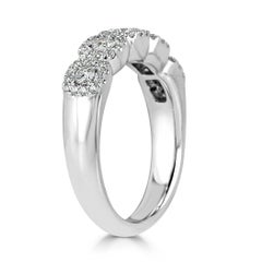 0.50ct Round Brilliant Cut Diamond Ring in 14k White Gold