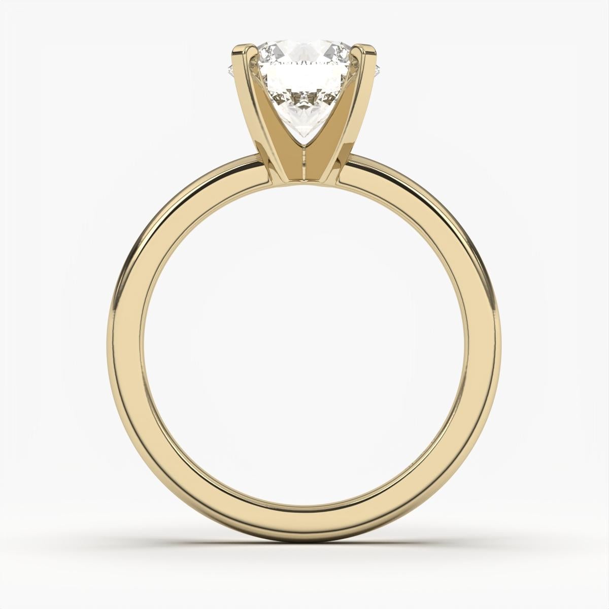 0.50CT Round Cut Solitaire GH-I1 Clarity Natural Diamond Wedding Ring For Sale 3
