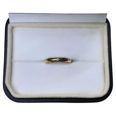 0.50ct Round diamond solitaire wedding ring 18ct yellow gold