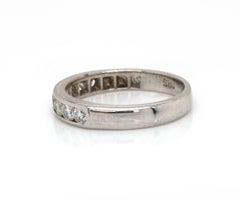 0.50ctw Channel Set Diamond Band Ring in 14K White Gold