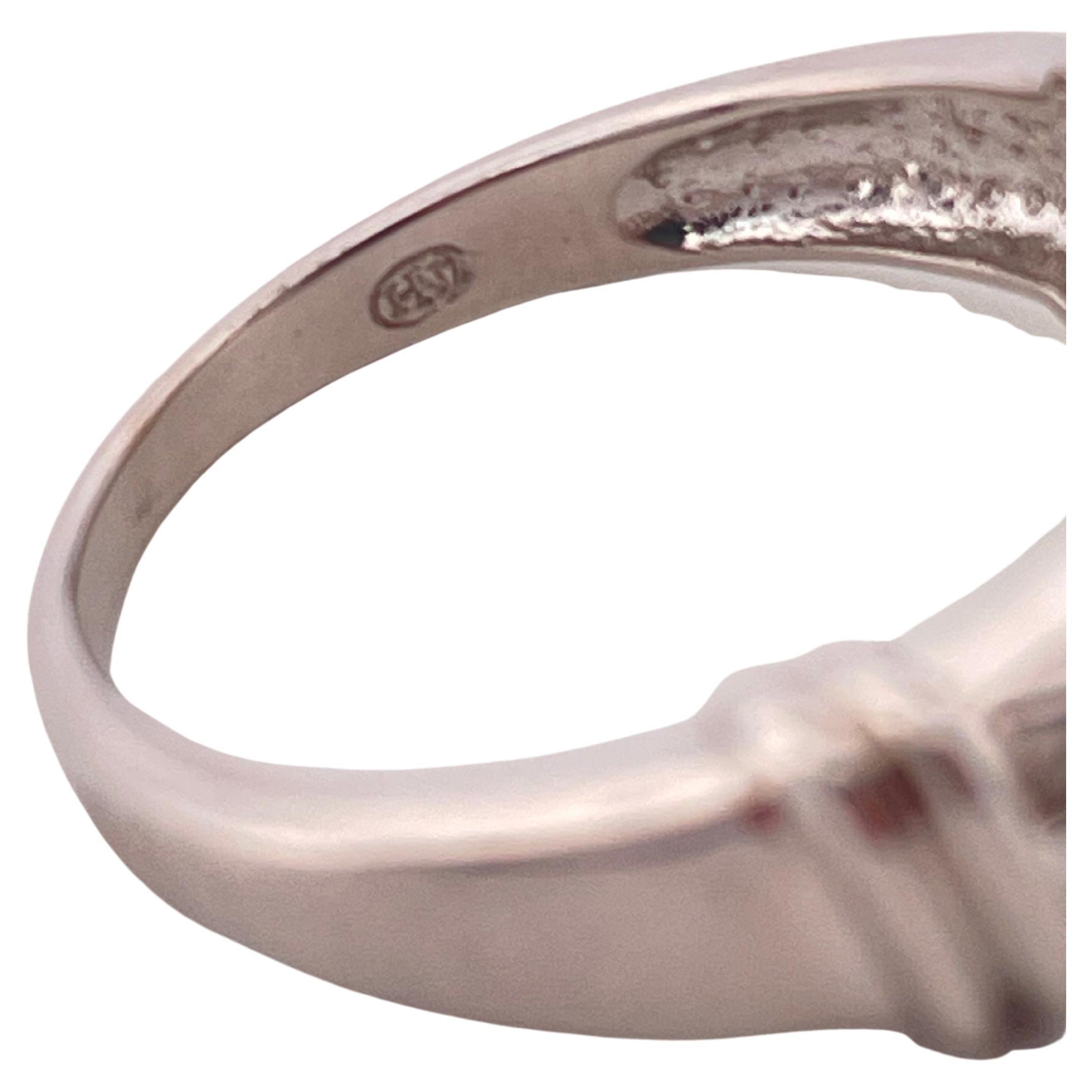 0,50ctw I/J SI2 Diamant Band Set in 14K Weißgold im Angebot 3