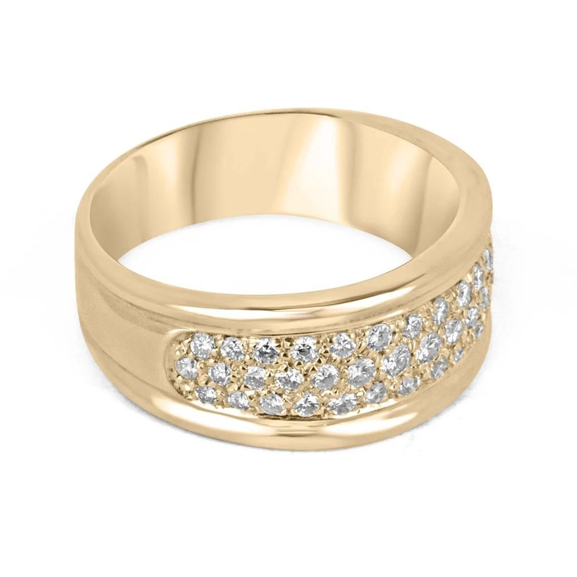 Introducing an exquisite ladies' diamond ring showcasing a dazzling full diamond cluster with a total carat weight of half a carat. The brilliant round-cut diamonds radiate elegance and sparkle, creating a breathtaking display of brilliance and