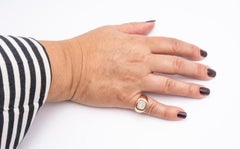 0.51 Carat Yellow Gold Diamond Ring