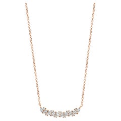 0.51ct Diamond Rose Gold Necklace