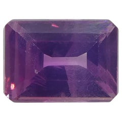 0.51ct Octagonal Pink-Purple Sapphire GIA Certified Pakistan / Kashmir Unheated