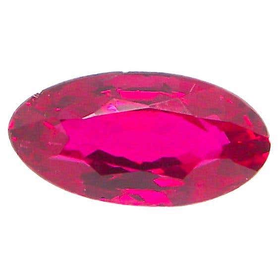 Pigeon's blood Burmese Ruby and Diamond Three-Stone Ring, circa 1900 ...