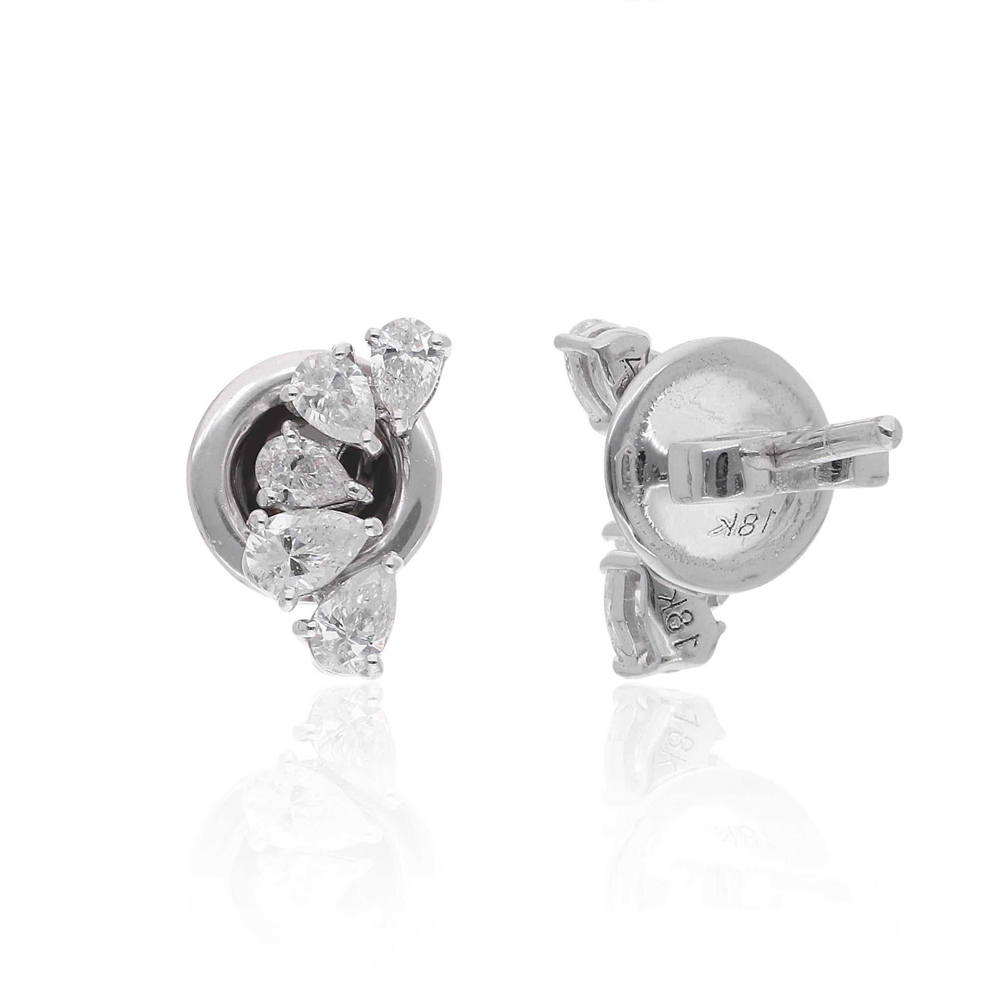 Codice articolo :- See-14350B
Peso lordo :- 1.87 gm
Oro bianco 18k Peso :- 1,77 gm
Peso del diamante naturale :- 0.52 carati. (DIAMANTE DI PUREZZA MEDIA SI1-SI2 E COLORE H-I)
Dimensioni degli orecchini :- 10 mm