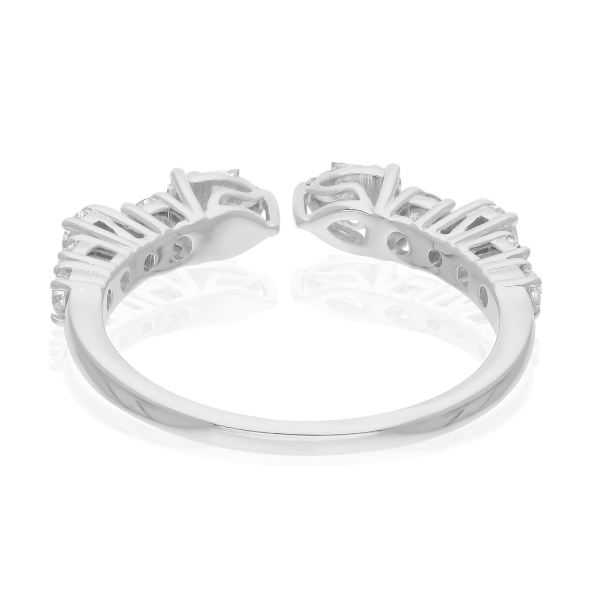 Realizzato in oro a 14 carati, questo squisito anello è impreziosito da 0,52 carati di diamanti scintillanti.

Segui la vetrina di Spectrum Jewels per vedere le ultime collezioni e i pezzi esclusivi. Spectrum Jewels è orgoglioso di essere