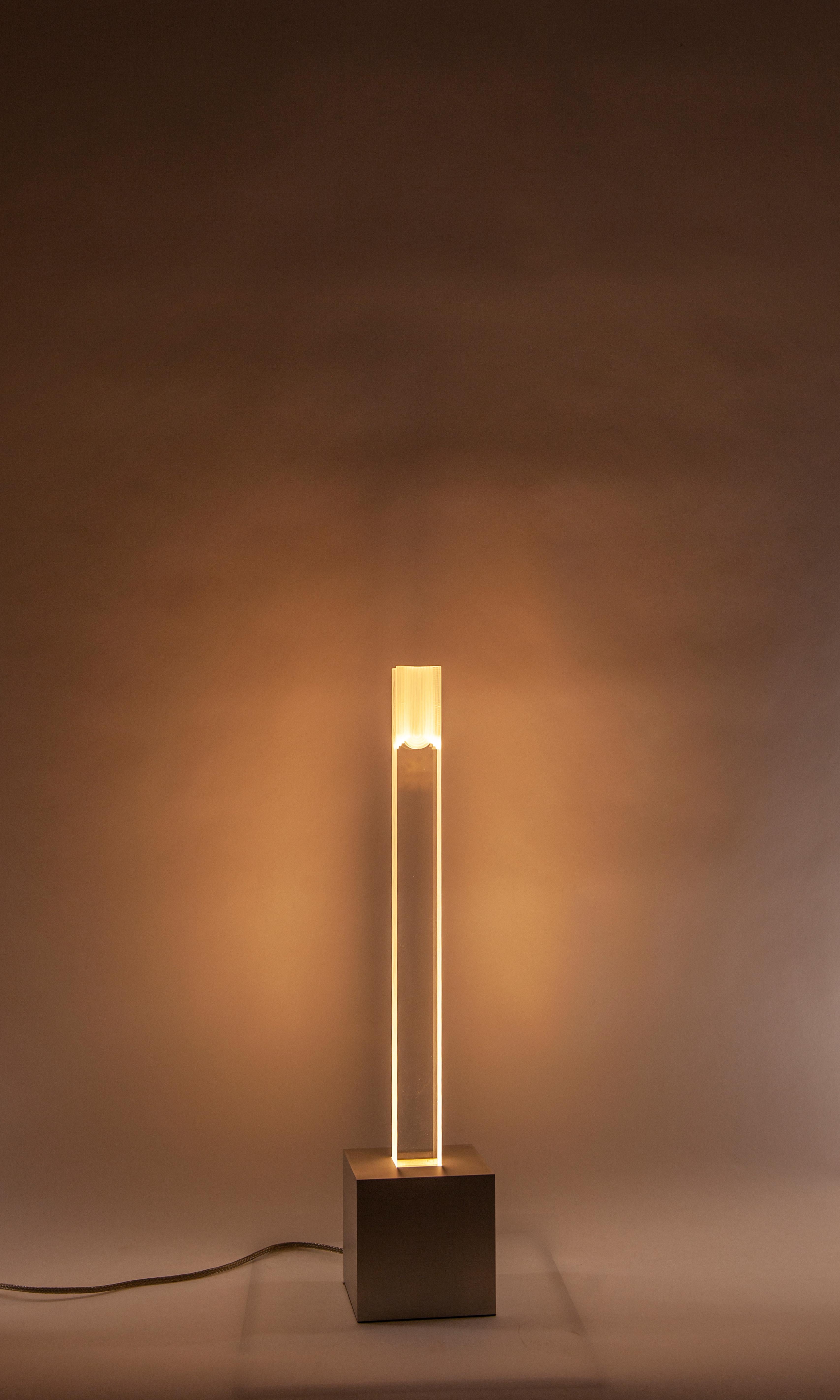 Modern 05°28”S Floor Lamp by Yonathan Moore, Represented by Tuleste Factory  For Sale