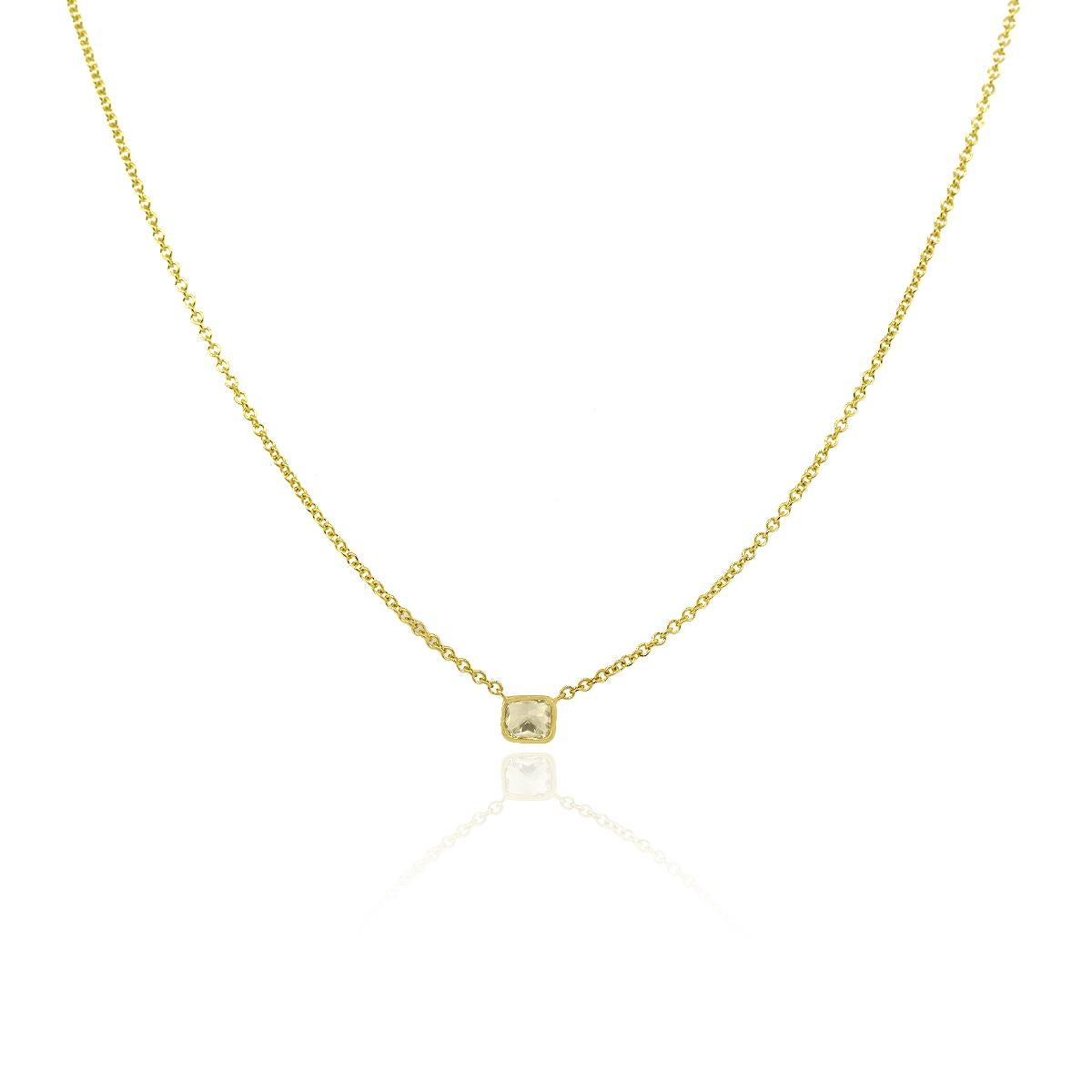 Material: 18k yellow gold
Measurements: 18″ in length with 16