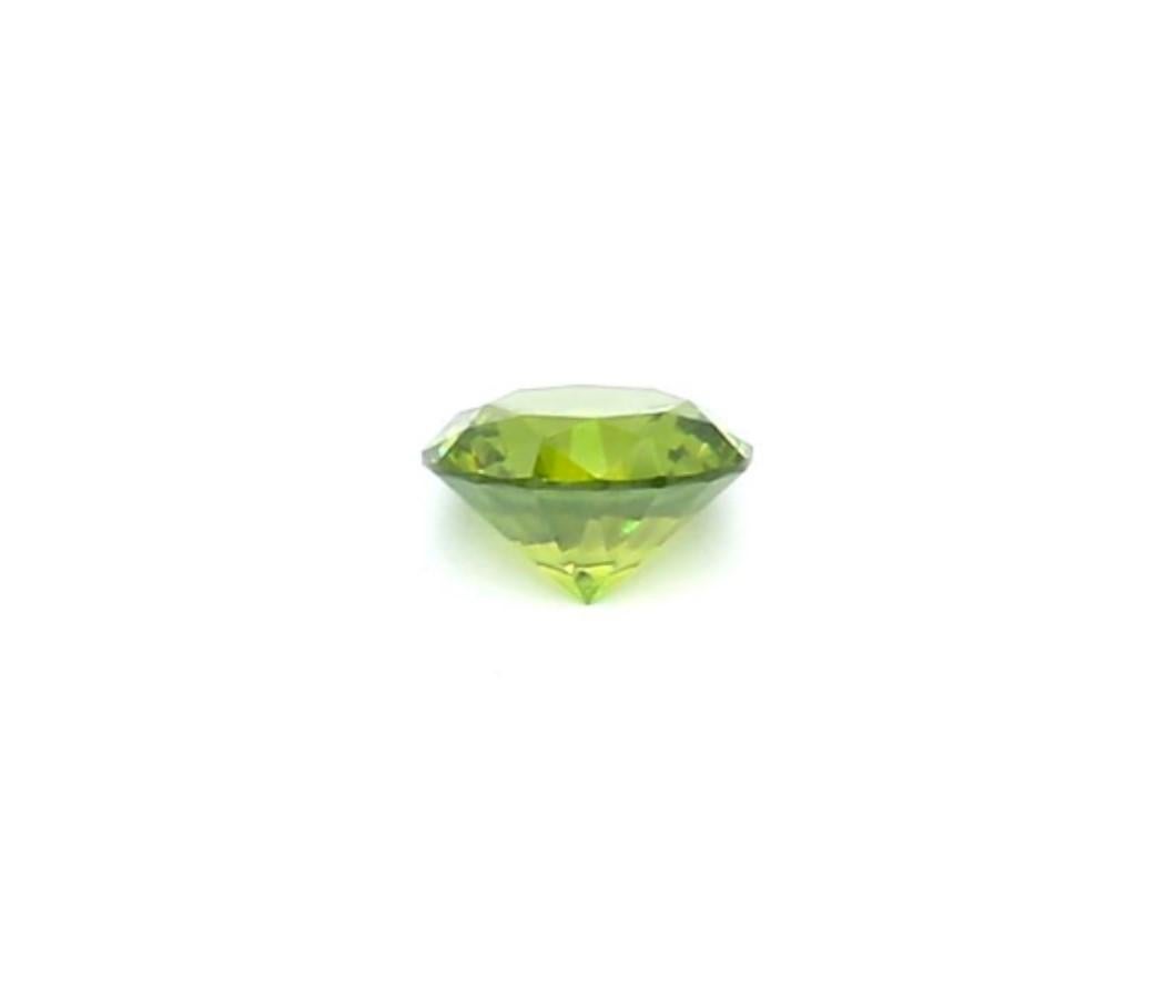 Russian Empire 0.53 Carat Natural Horsetail Inclusion Russian Demantoid Loose Gemstone For Sale