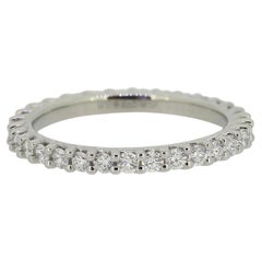 Used 0.54 Carat Diamond Full Eternity Ring Size H 1/2