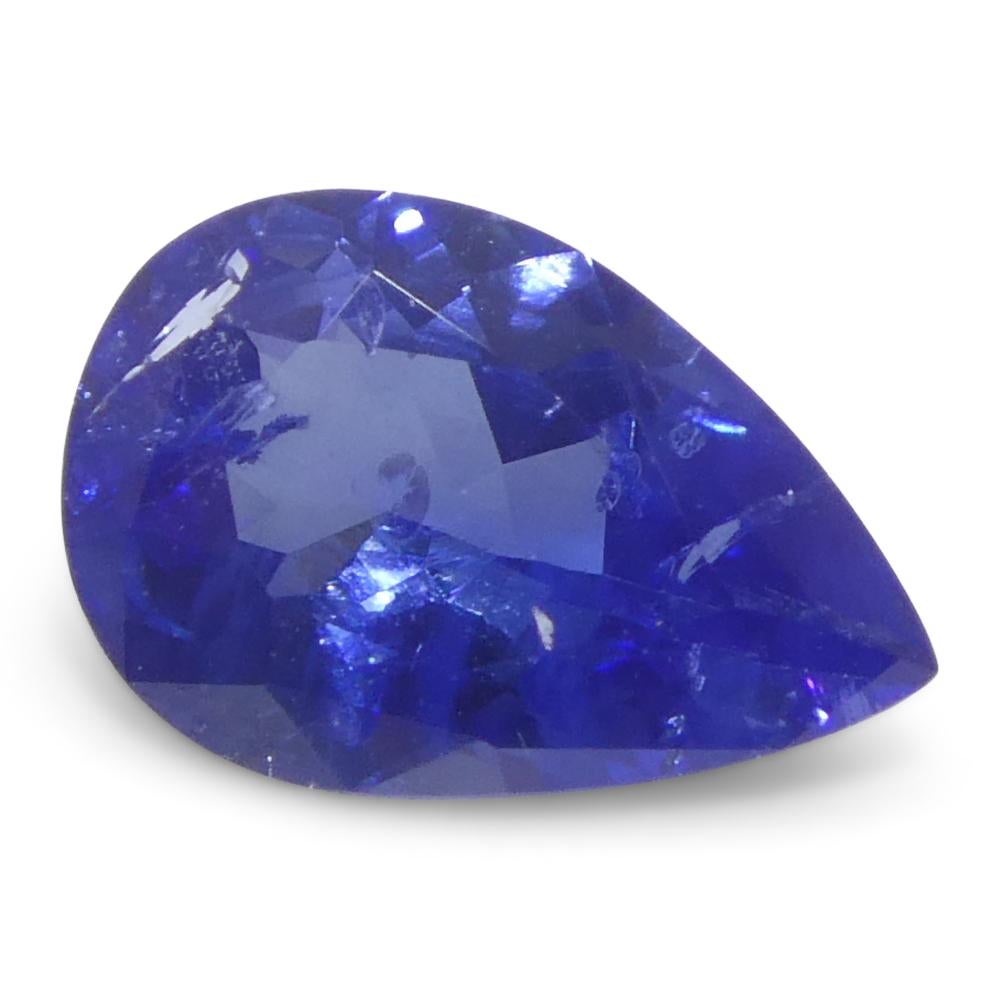 0.54 Karat birnenblauer Saphir aus Sri Lanka im Zustand „Neu“ im Angebot in Toronto, Ontario