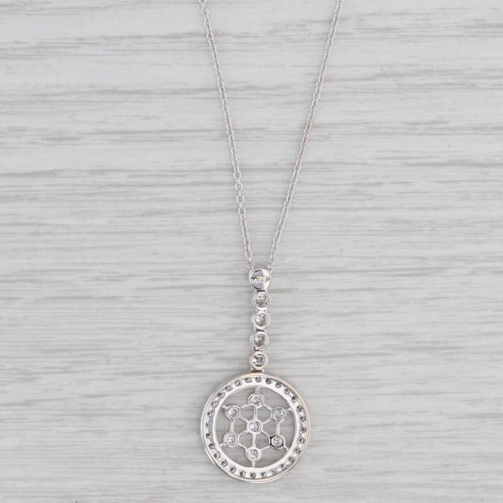 eternity circle necklace