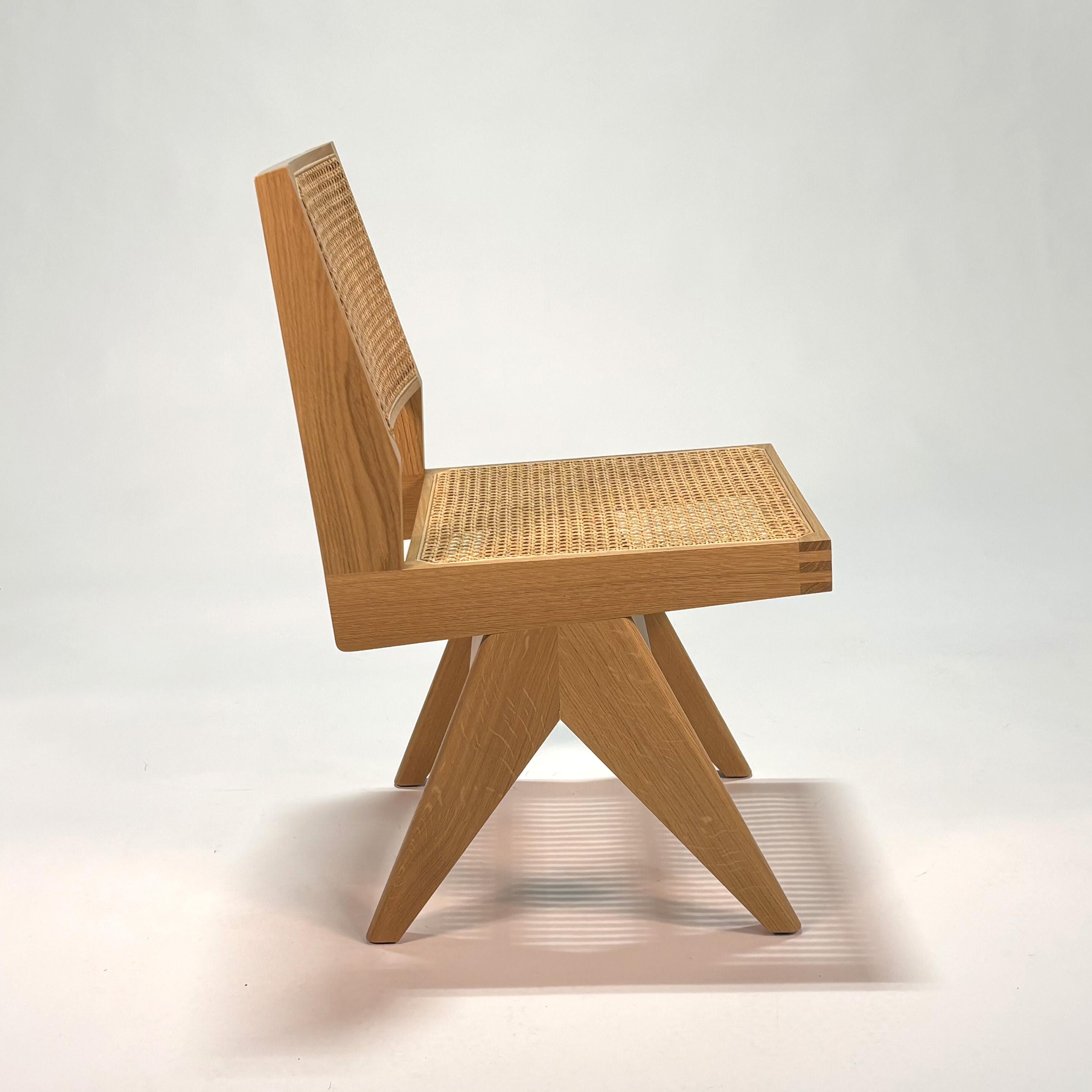 055 Capitol Complex Chair by Hommage a Pierre Jeanneret For Sale 4