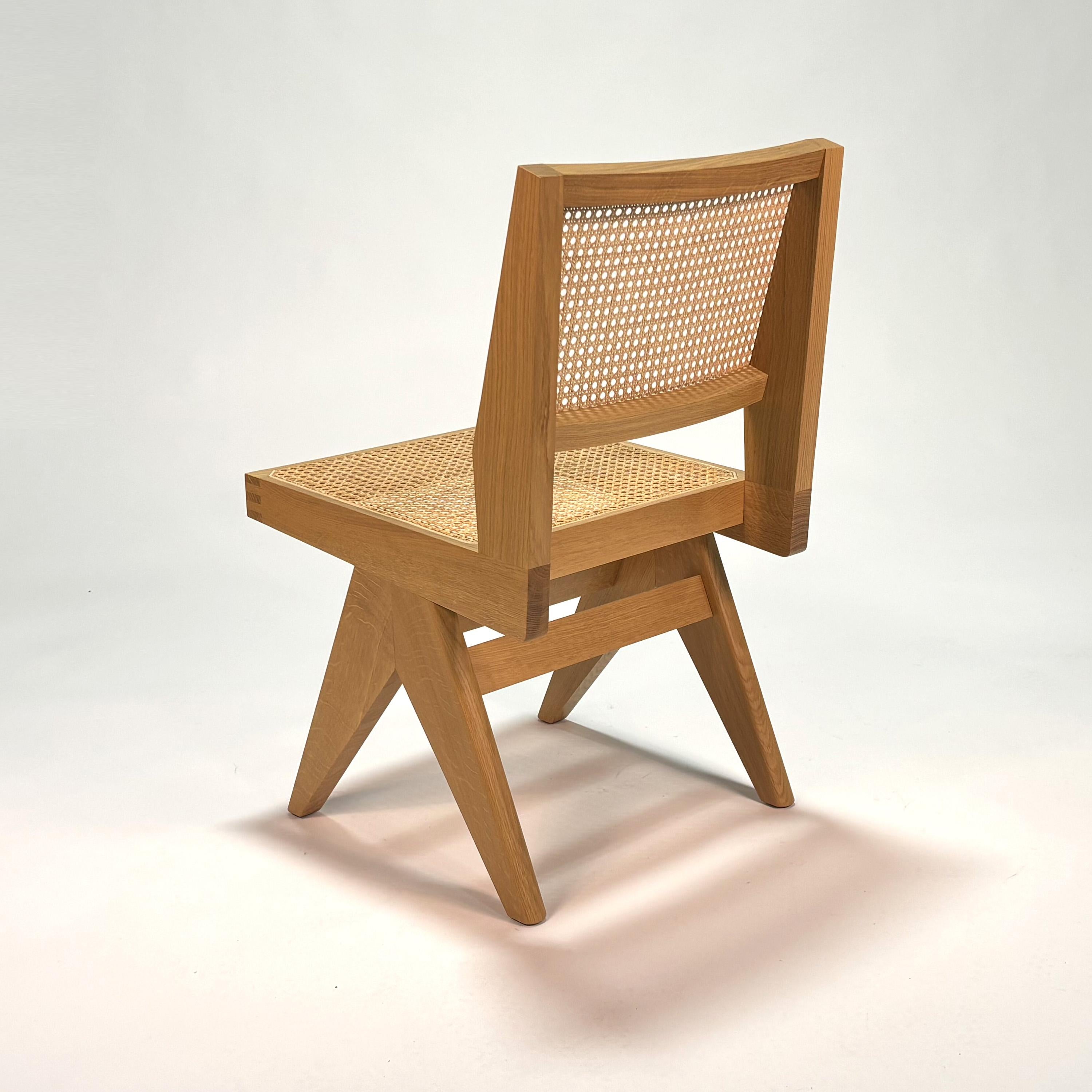 055 Capitol Complex Chair by Hommage a Pierre Jeanneret For Sale 6