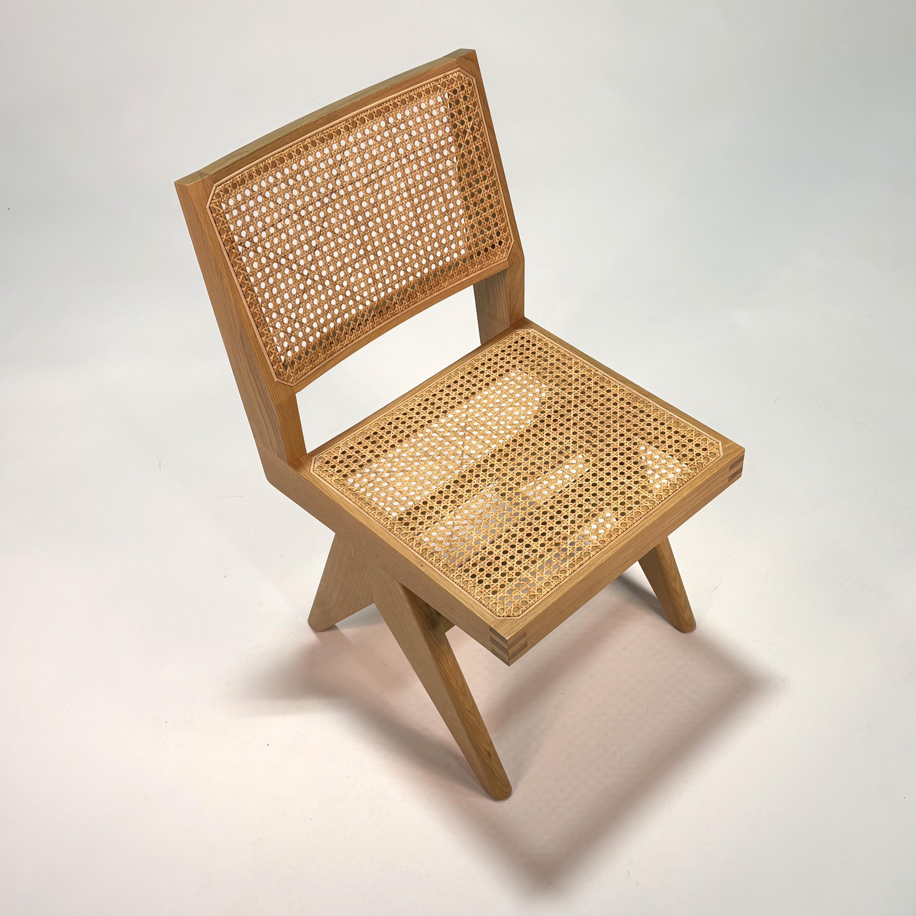 055 Capitol Complex Chair by Hommage a Pierre Jeanneret For Sale 7