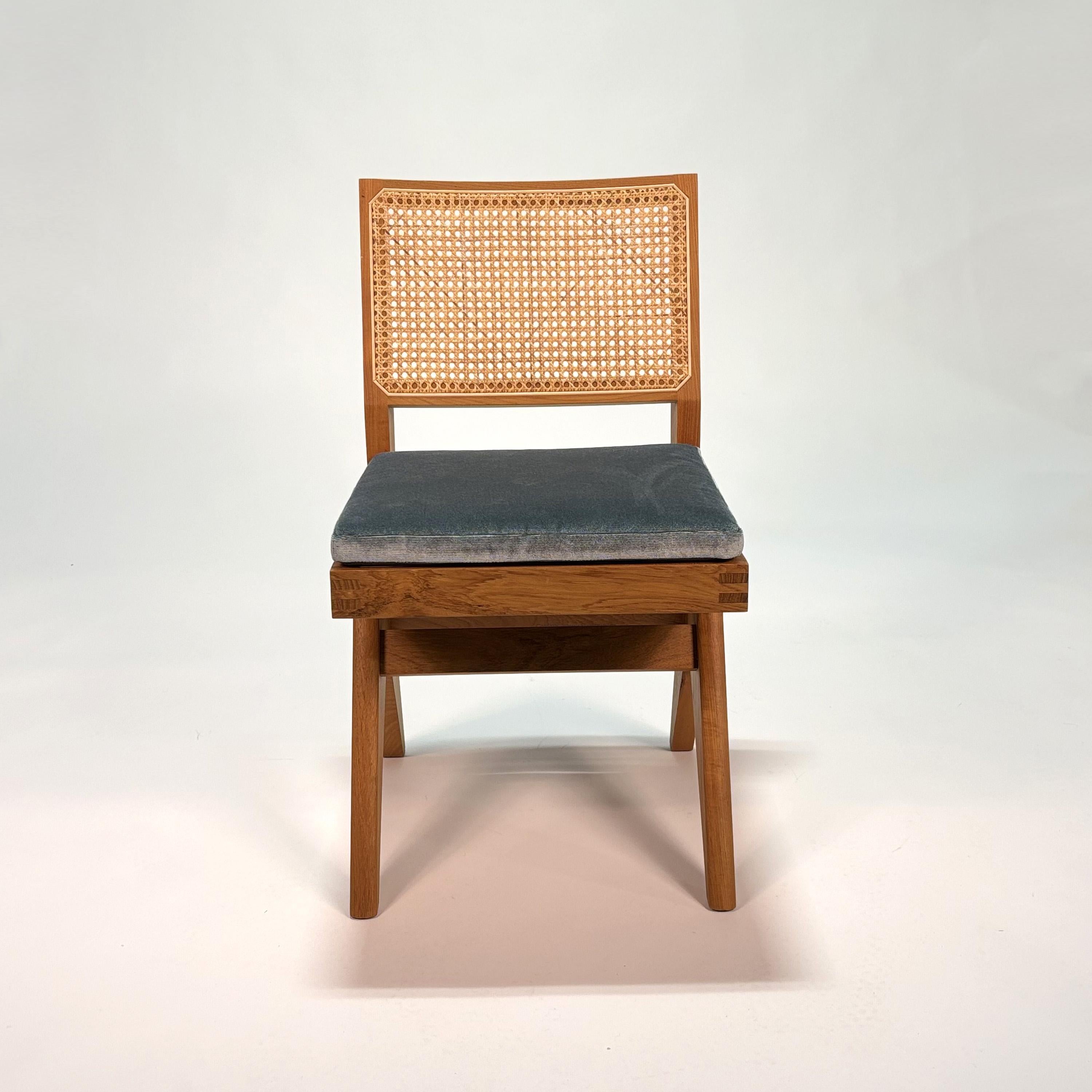 Italian 055 Capitol Complex Chair by Hommage a Pierre Jeanneret