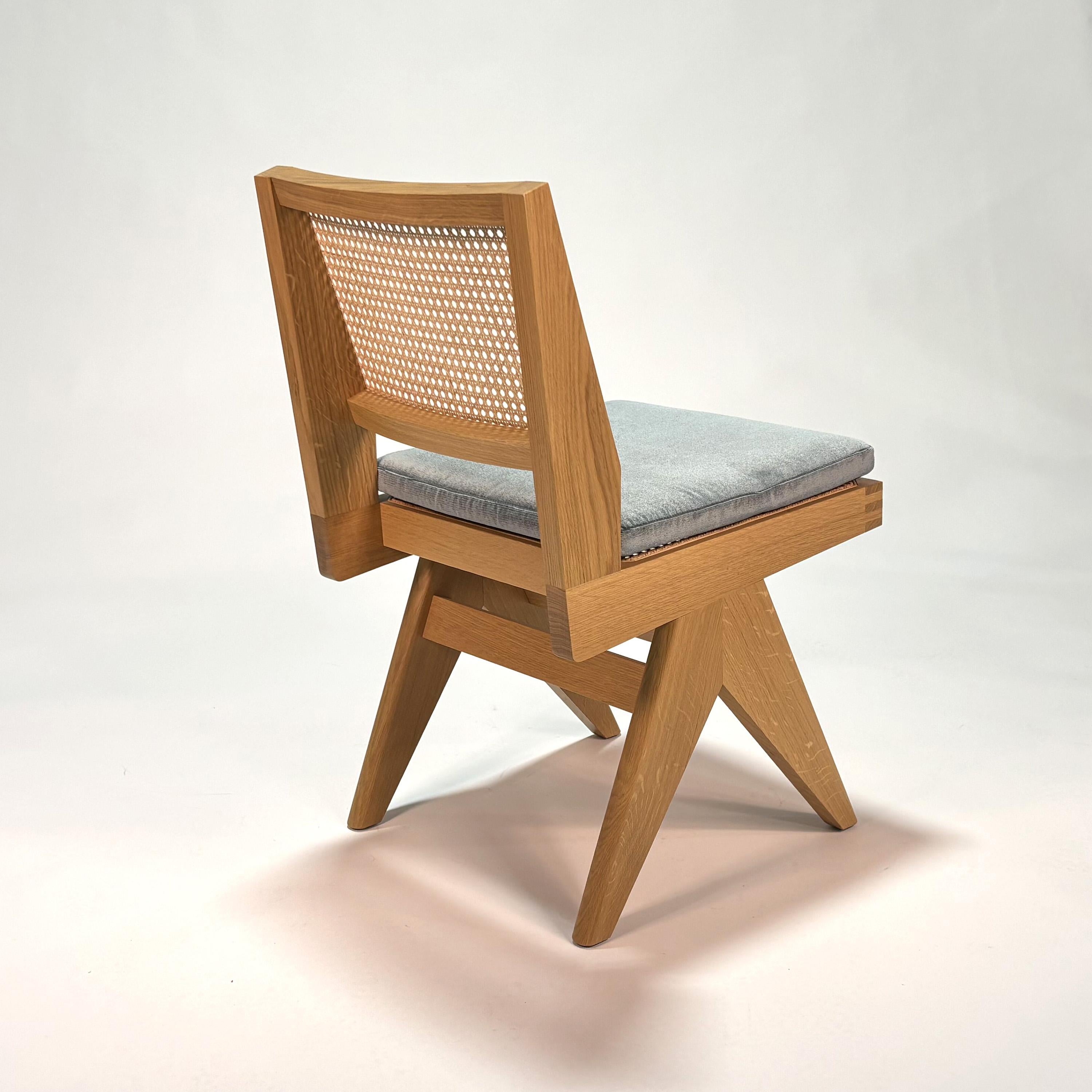 Contemporary 055 Capitol Complex Chair by Hommage a Pierre Jeanneret For Sale