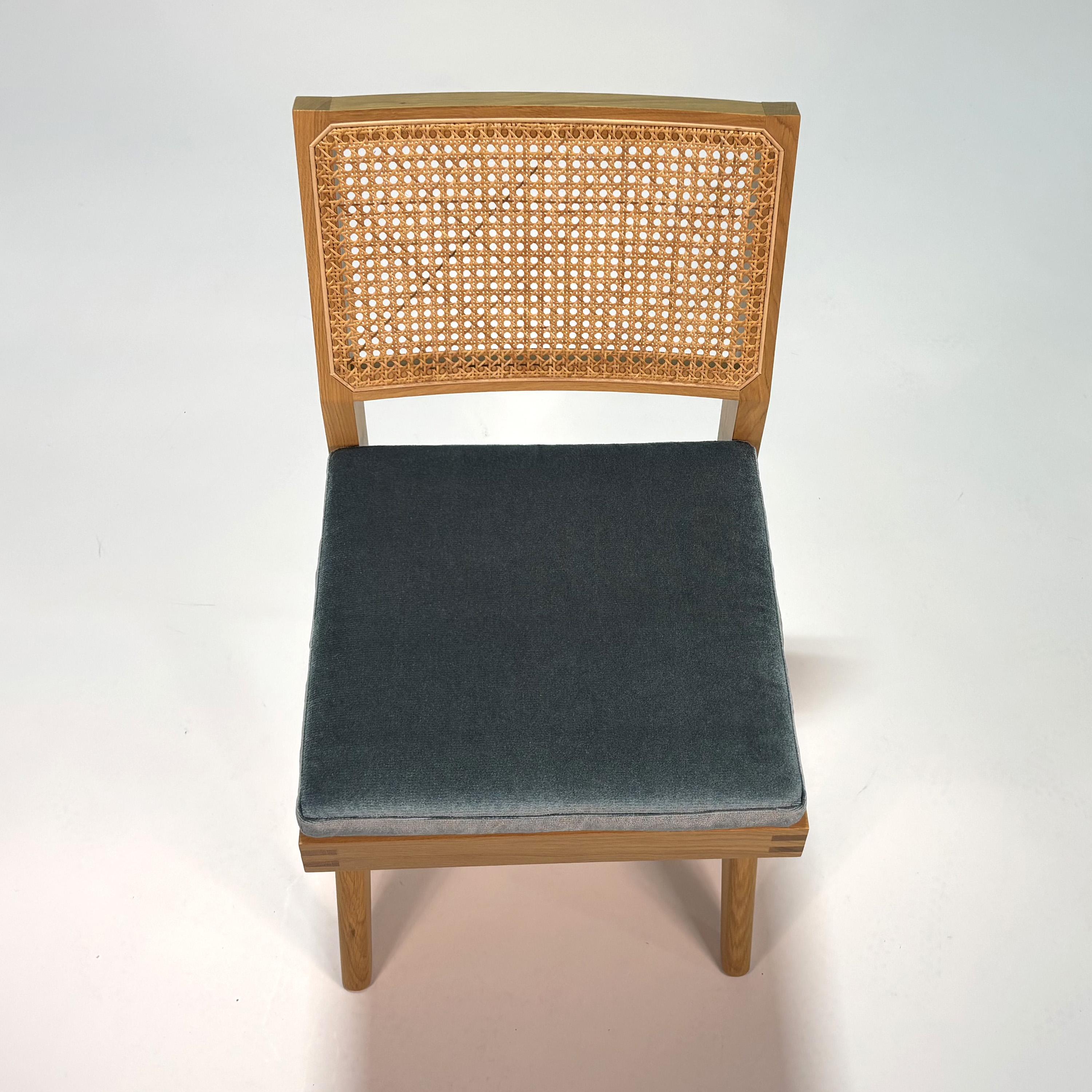 055 Capitol Complex Chair by Hommage a Pierre Jeanneret For Sale 1