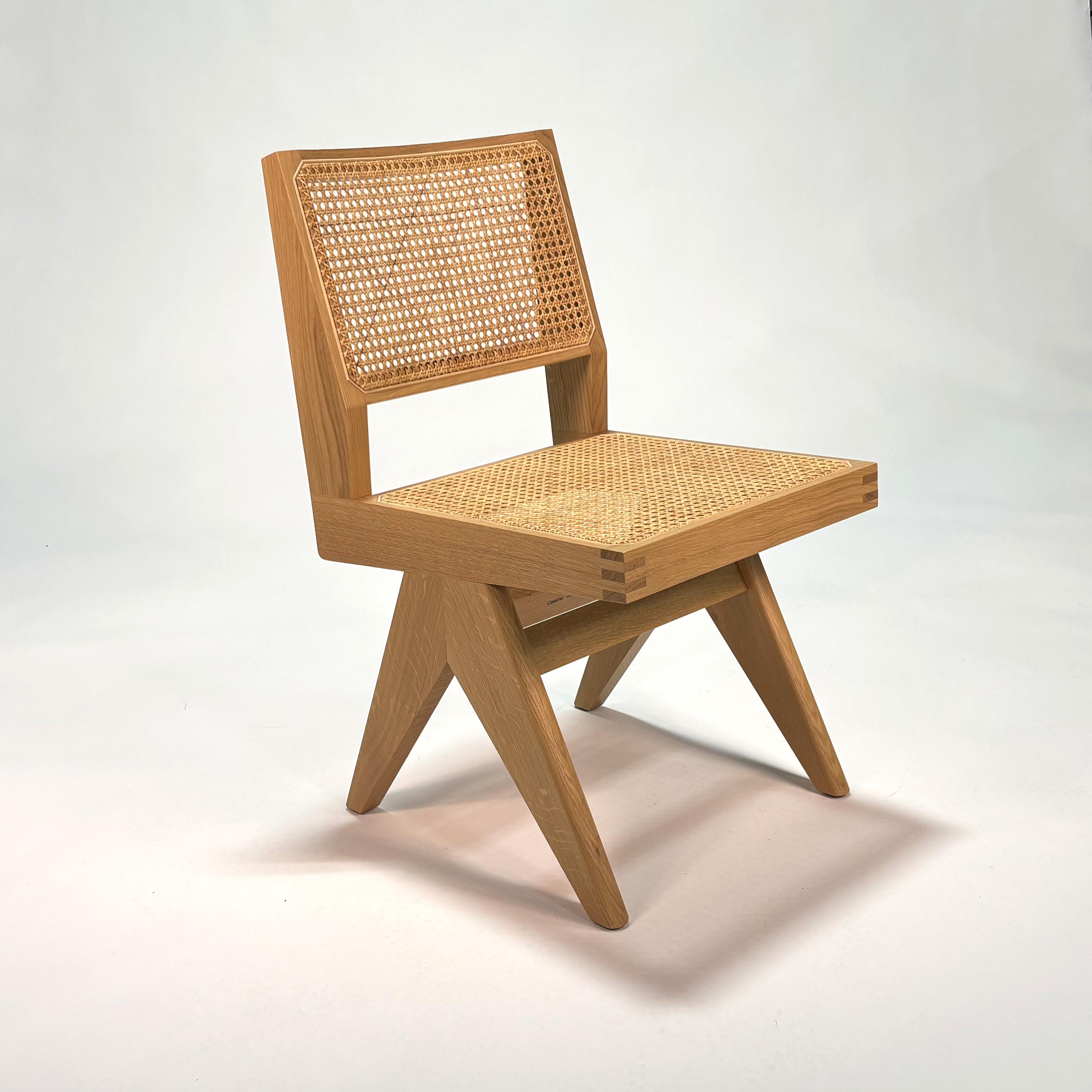 055 Capitol Complex Chair by Hommage a Pierre Jeanneret For Sale 2