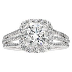 Anillo Colección Voto de Diamantes de 0,55 quilates en oro blanco de 14 quilates