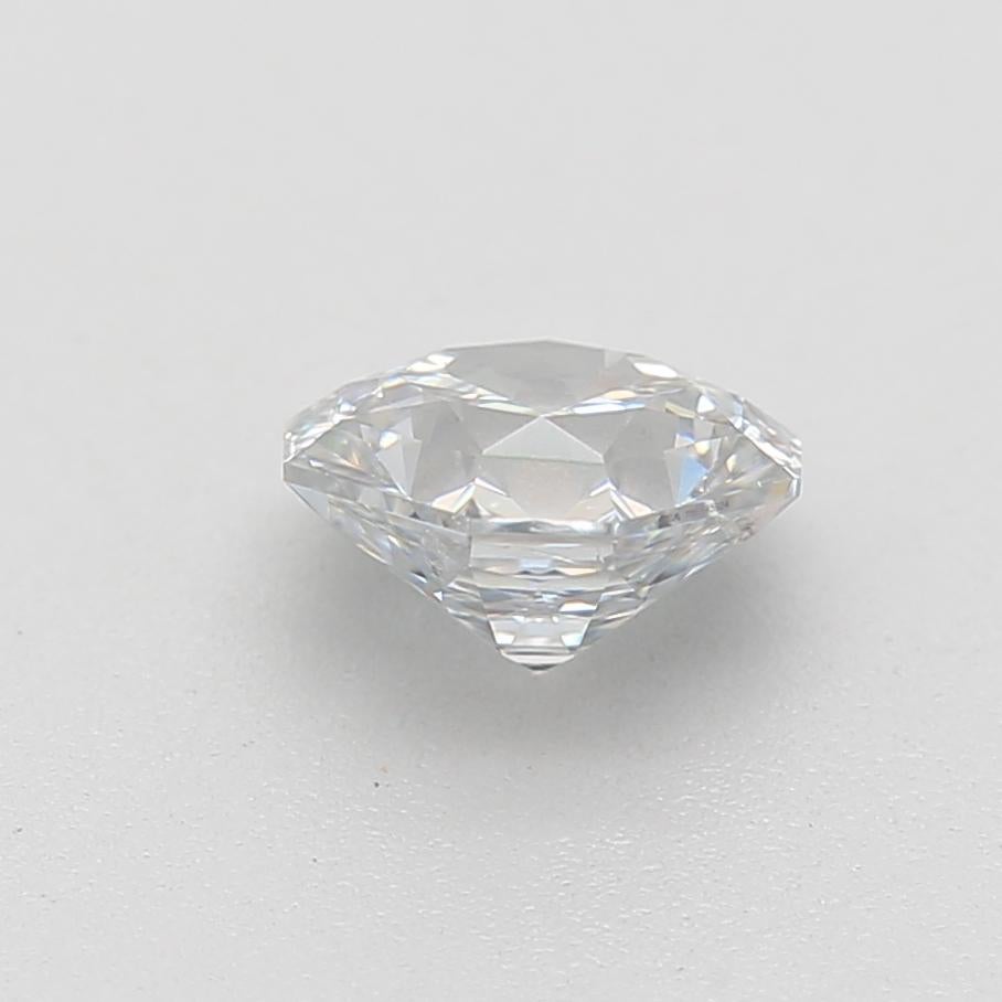 Women's or Men's 0.55 Carat Fancy Light Gray Blue Radiant Cut Diamond I1 Clarity GIA Certified For Sale