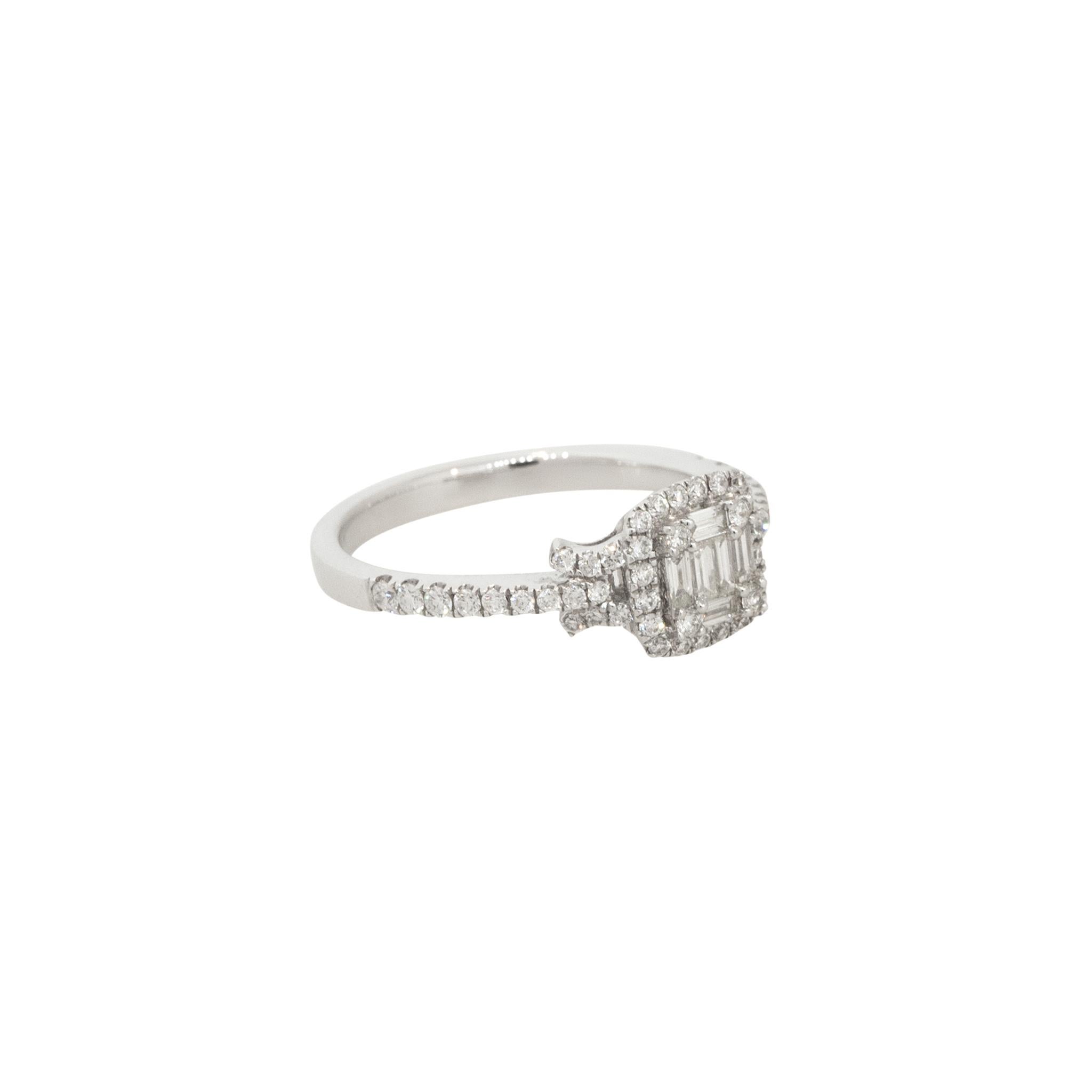 mosaic engagement ring