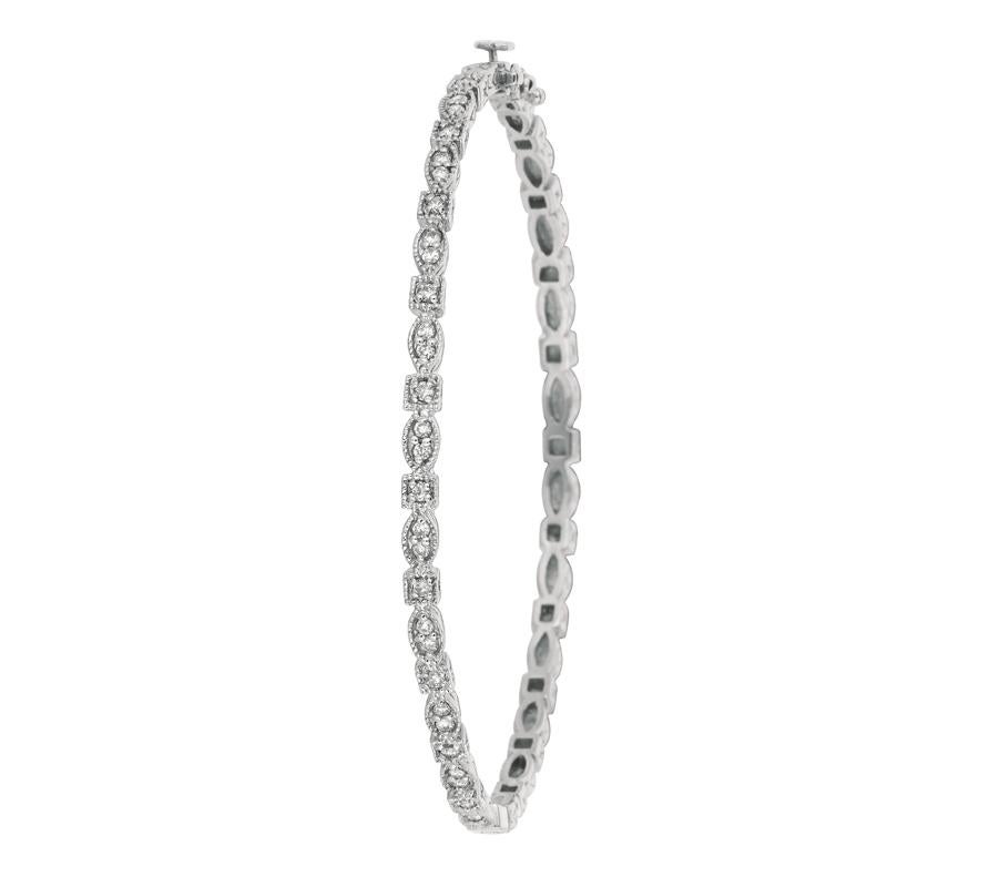 0.55 Carat Natural Diamond Bangle Bracelet G SI 14K White Gold 7''

100% Natural Diamonds, Not Enhanced in any way Round Cut Diamond Bangle
0.55CT
G-H
SI
14K White Gold, Pave Style, 10 grams
3mm in width
32 stones

G4620WD

ALL OUR ITEMS ARE