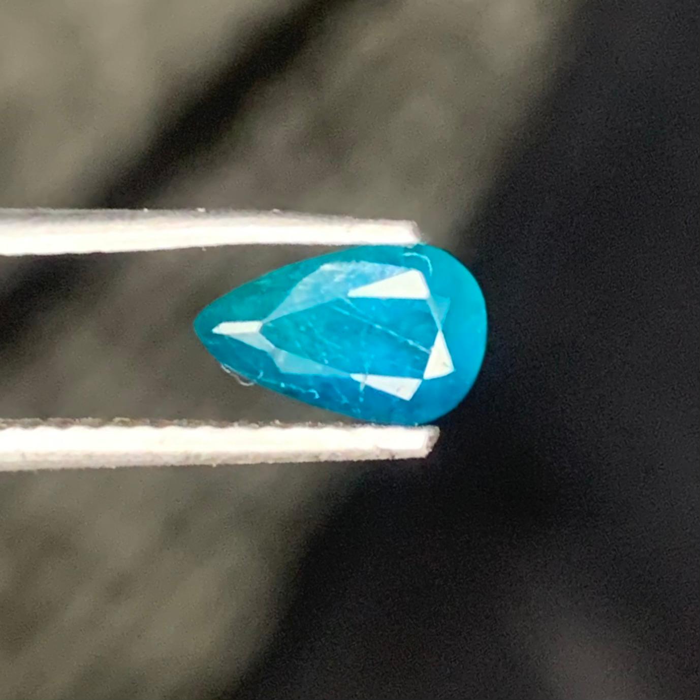 Loose Hauyne / Hauynite

Weight: 0.55 Carats
Dimension: 7.3 x 4.5 x 3.5 Mm
Origin: Badakhshan Afghanistan
Shape: Pear 
Color: Blue
Family: Sodalite
Treatment: Non
Certificate: On Demand
.
.
Hauyne is a rare and striking mineral that belongs to the