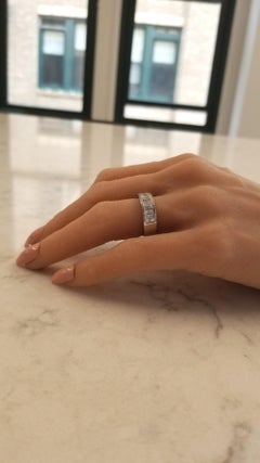0.55 Carat Princess Diamond Ring in Platinum