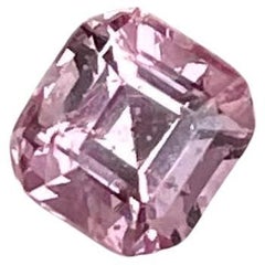 0.56 Carats Pink Spinel Stone Asscher Cut Natural Gemstone From Tajikistan