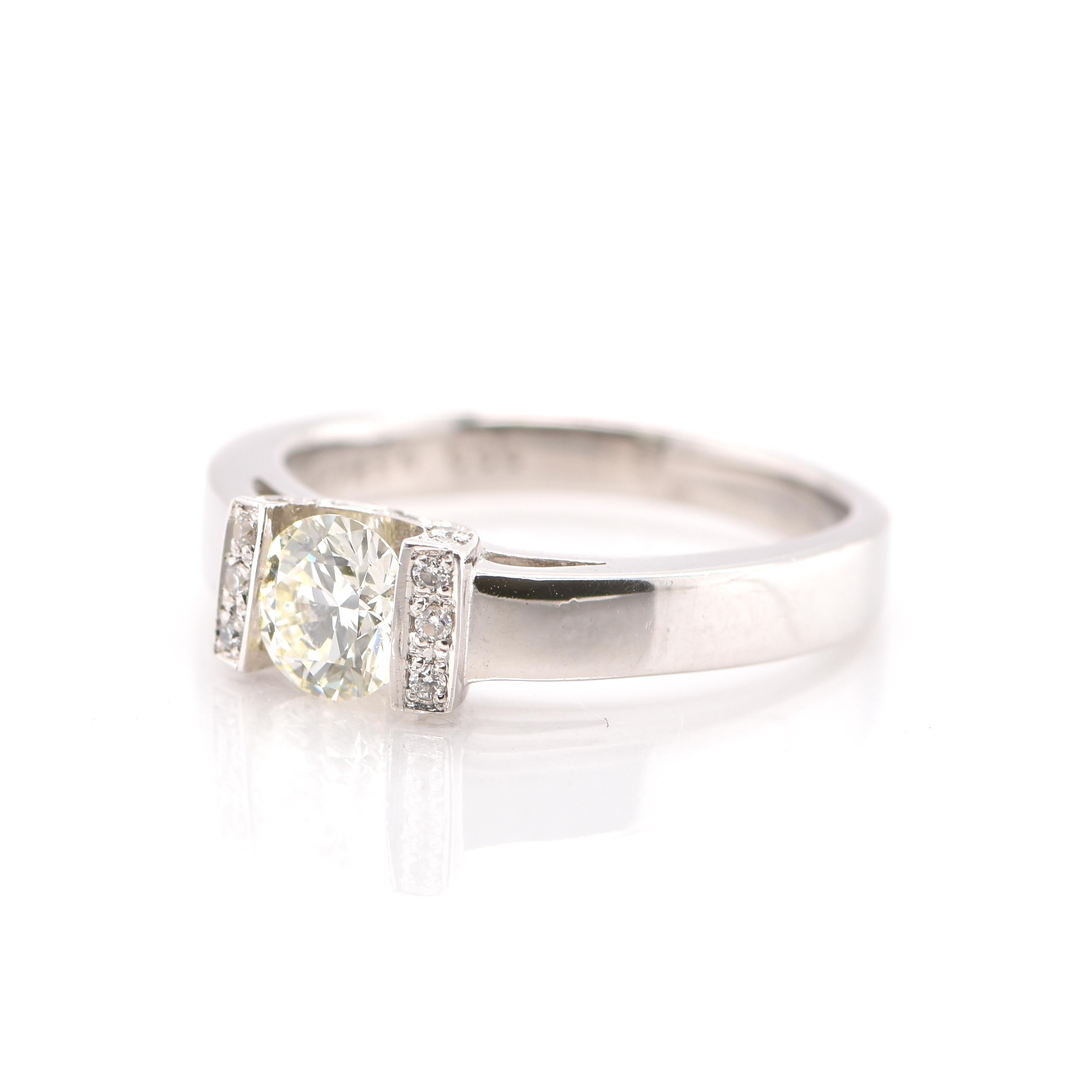 0.57 carat diamond ring