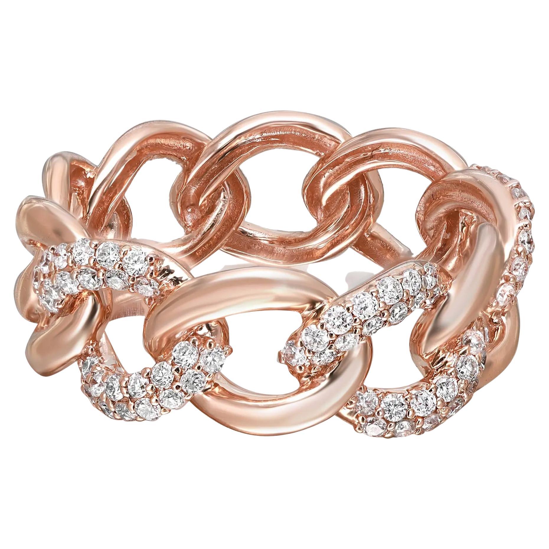 18K Yellow Pink White Gold Diamond Idylle Blossom Stackable Ring – Lux  Jewelry Boutique