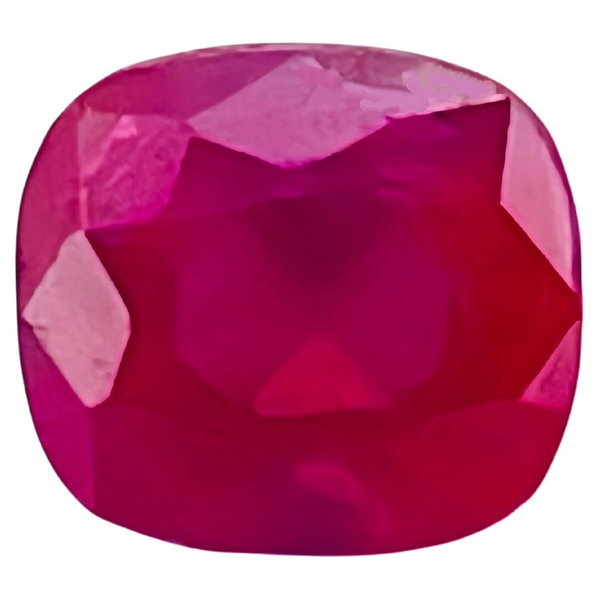 0.58 qt GIA Certificado Natural Rubí de Birmania no calentado Gema de color sangre de paloma