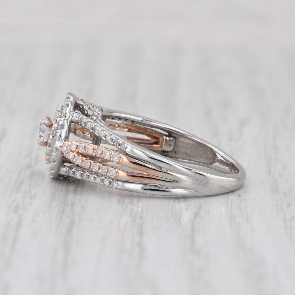 Informazioni sulla gemma:
- Diamante Nature -
Carati - 0,15ct
Taglio - Brillante rotondo
Colore - G - H.
Chiarezza - I1
Si prega di notare che ci sono inclusioni che raggiungono la superficie. 

- Diamanti naturali -
Carati totali - 0,43ctw
Taglio -