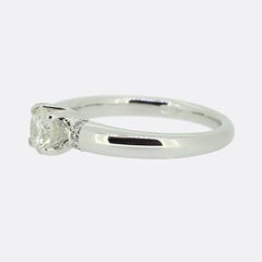 0.59 Carat Diamond Solitaire Ring