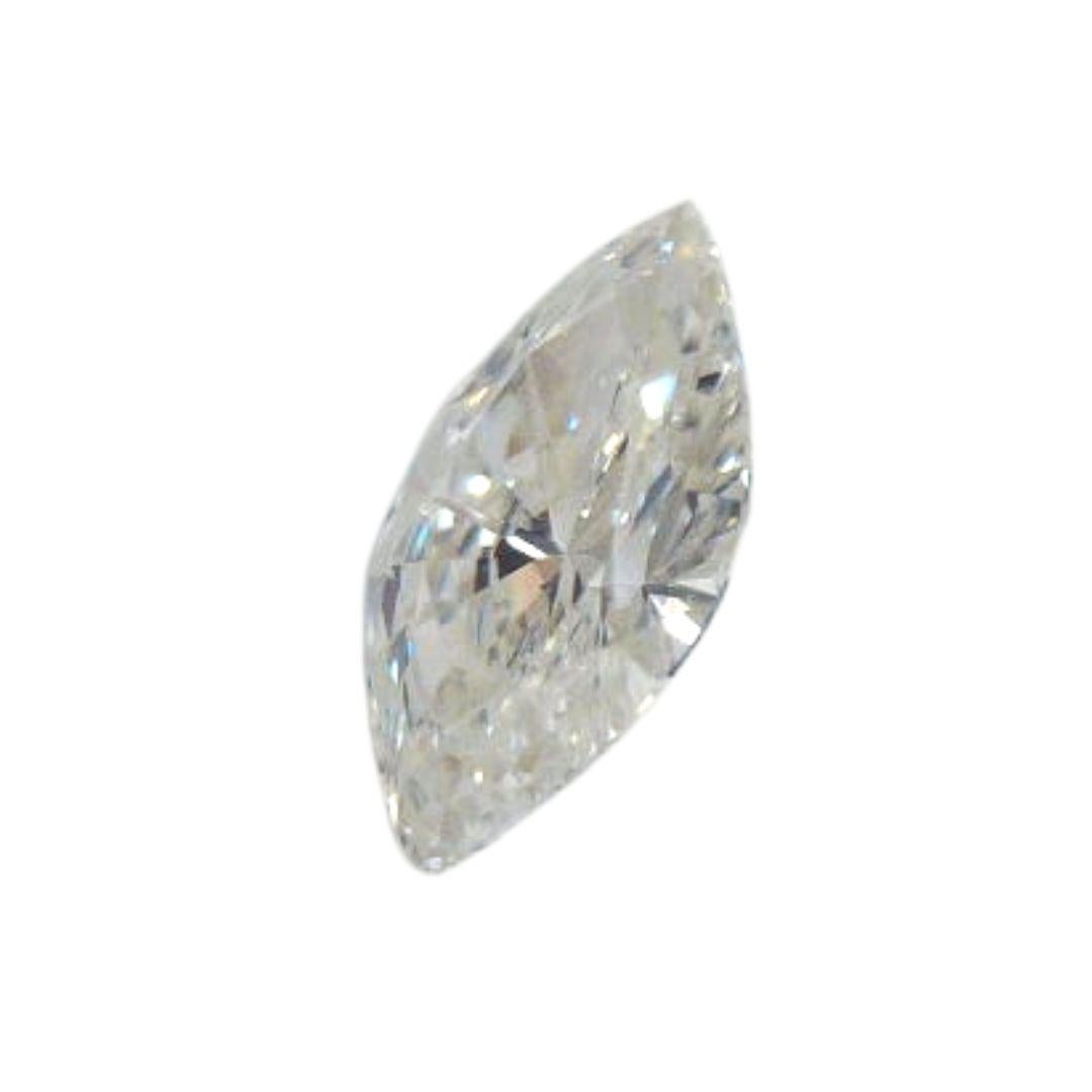 Marquise Cut 0.59CT Marquise Brilliant Diamond For Sale