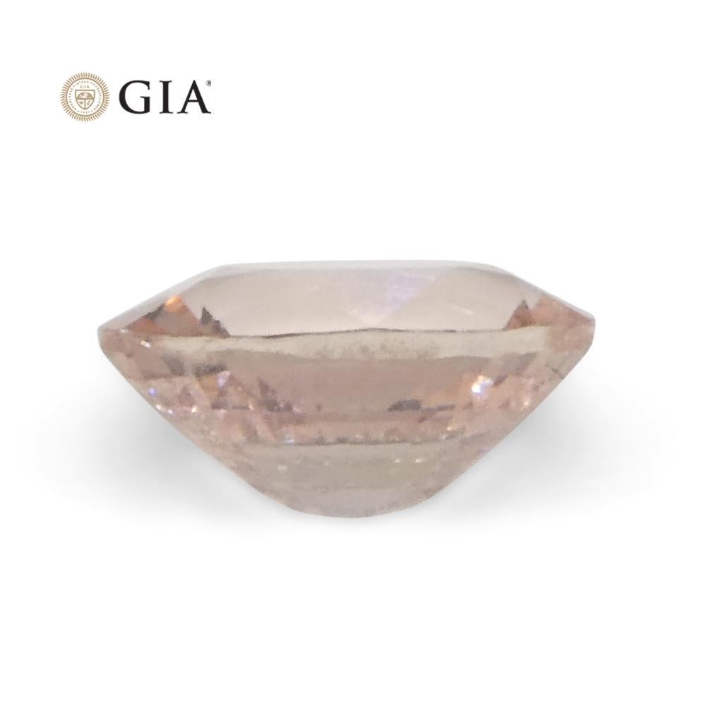 0.59ct Oval Pink Sapphire GIA Certified Madagascar For Sale 8