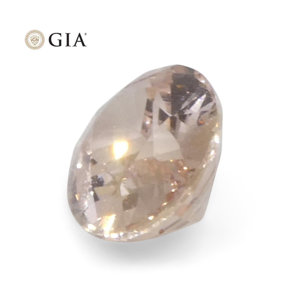 0.59ct Oval Pink Sapphire GIA Certified Madagascar For Sale 1
