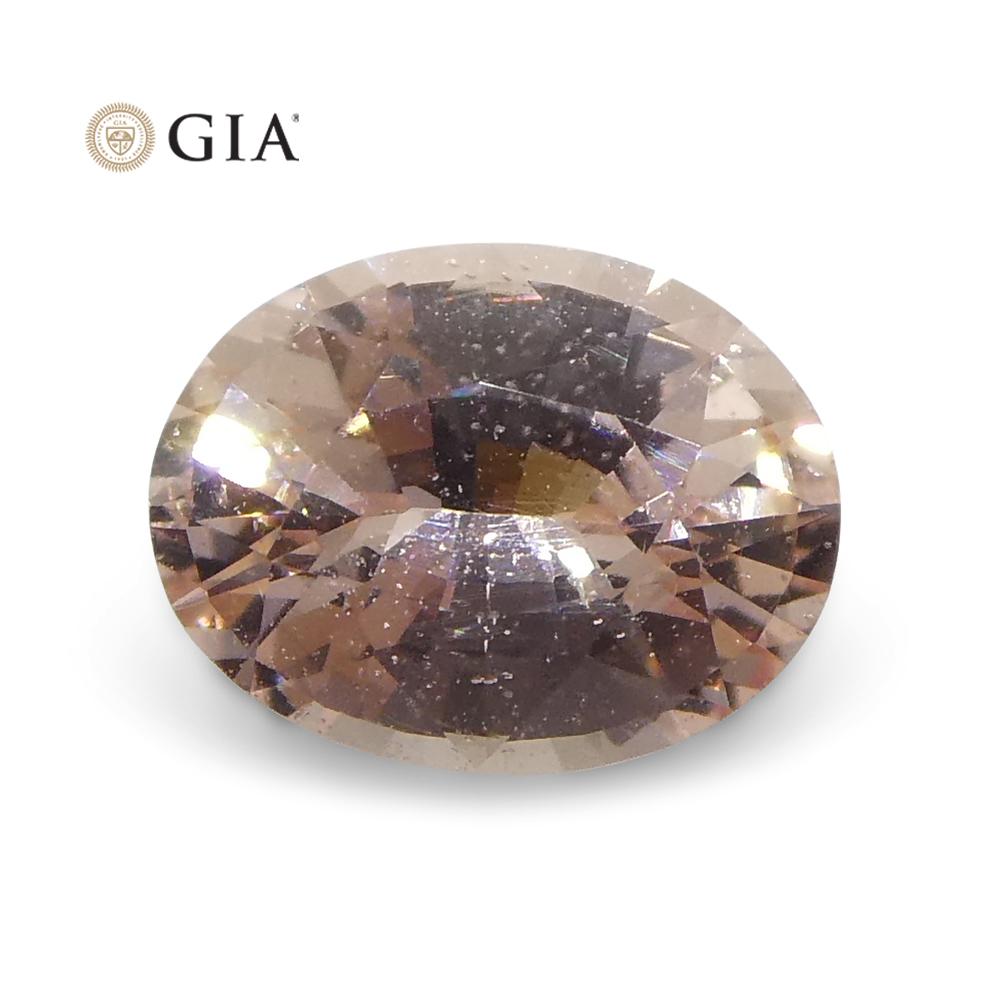 This is a stunning GIA Certified Sapphire

 

The GIA report reads as follows:

GIA Report Number: 6224341586
Shape: Oval
Cutting Style:
Cutting Style: Crown: Brilliant Cut
Cutting Style: Pavilion: Step Cut
Transparency: Transparent
Color: Pink

