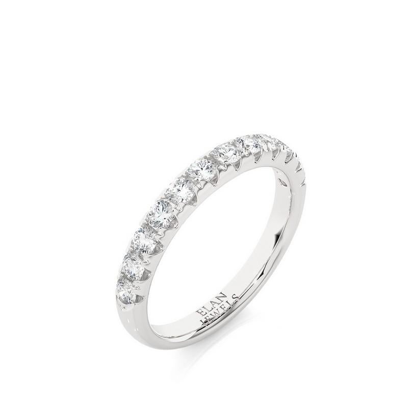 Peso in carati dei diamanti: Questo squisito anello della Collection'S presenta un totale di 1,2 carati di diamanti tondi brillanti. Ogni diamante viene accuratamente selezionato per la sua eccezionale qualità e brillantezza, aggiungendo un tocco di