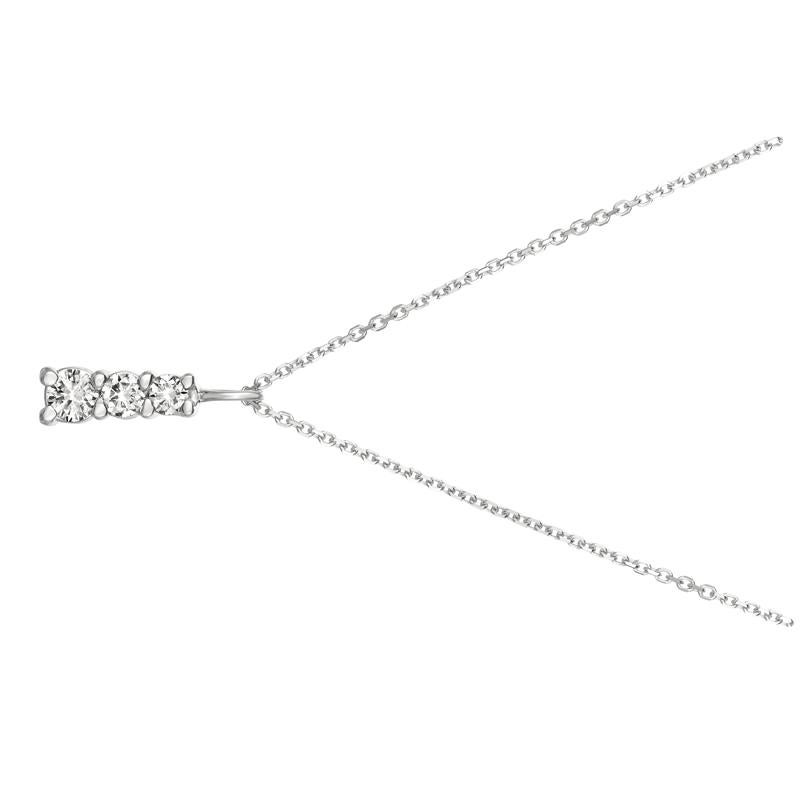 0.60 Carat Natural Diamond Necklace Pendant 14K White Gold G SI 18 inches chain

100% Natural Diamonds, Not Enhanced in any way Round Cut Diamond Necklace
0.60CT
G-H
SI
14K White Gold 3 gram
11/16 inches in length, 3/16 inches in width
3