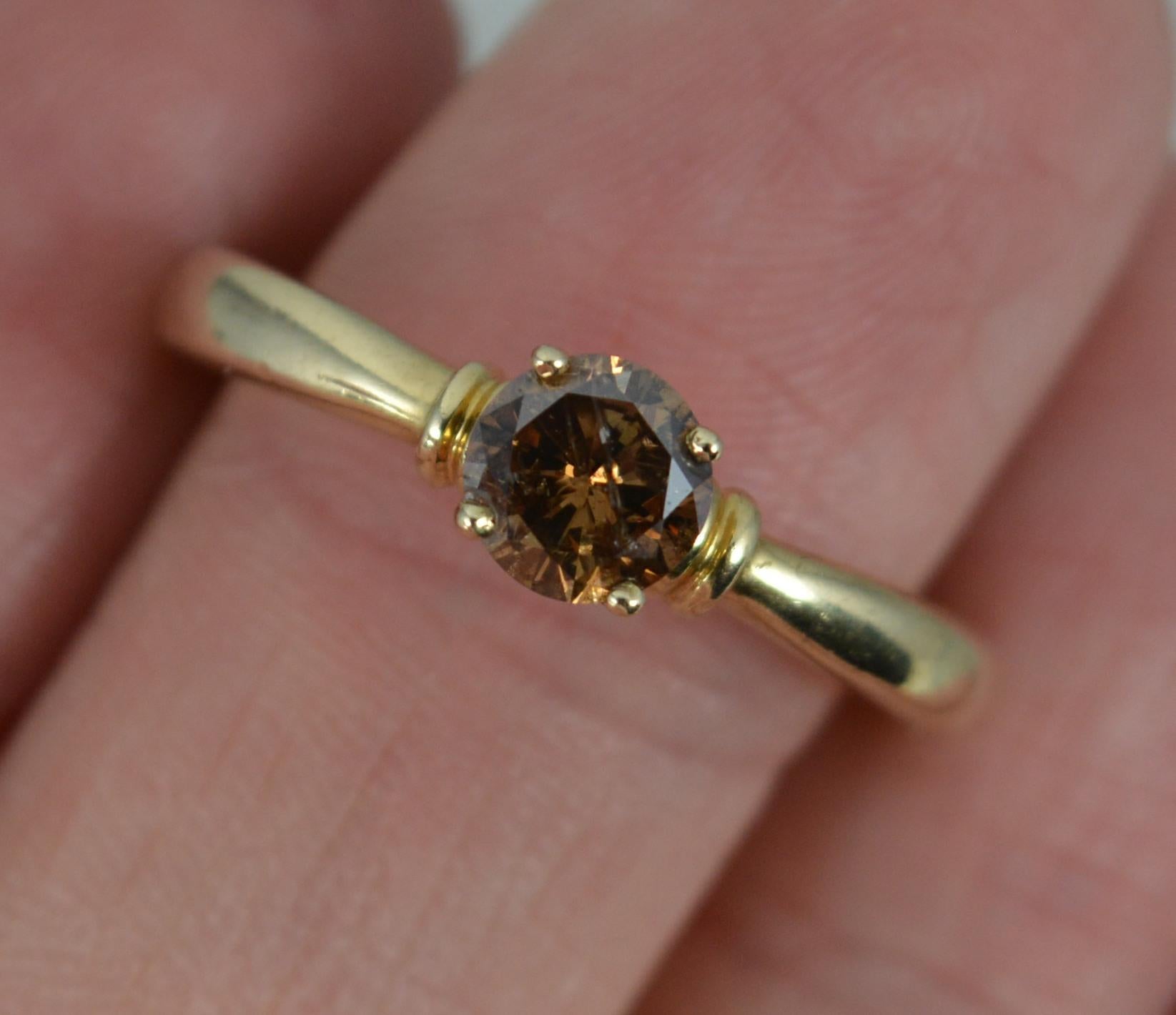 9 carat solitaire diamond ring