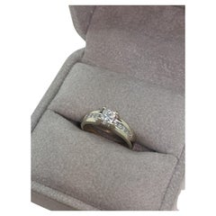 0,60 Karat Diamantring mit Prinzessinnenschliff (F/VS) aus 18 Karat Weißgold. Wert: $5250!